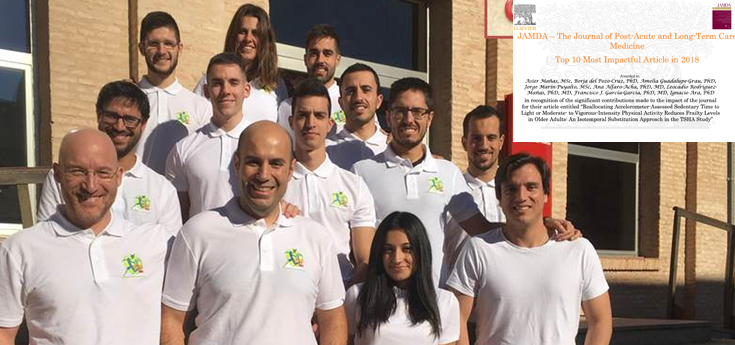 Un trabajo del CIBERFES, en el Top 10 Trending Articles de la revista JAMDA