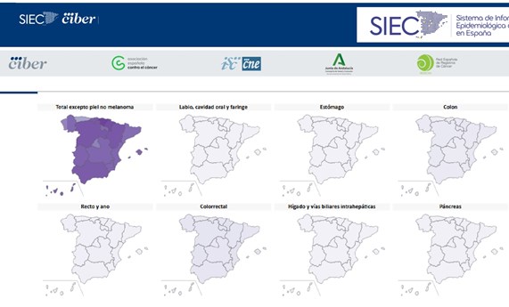 Nace el primer sistema de información que centraliza los indicadores epidemiológicos del cáncer en España y por Comunidades Autónomas Nace el primer sistema de información que centraliza los indicadores epidemiológicos del cáncer en España y por Comunidades Autónomas