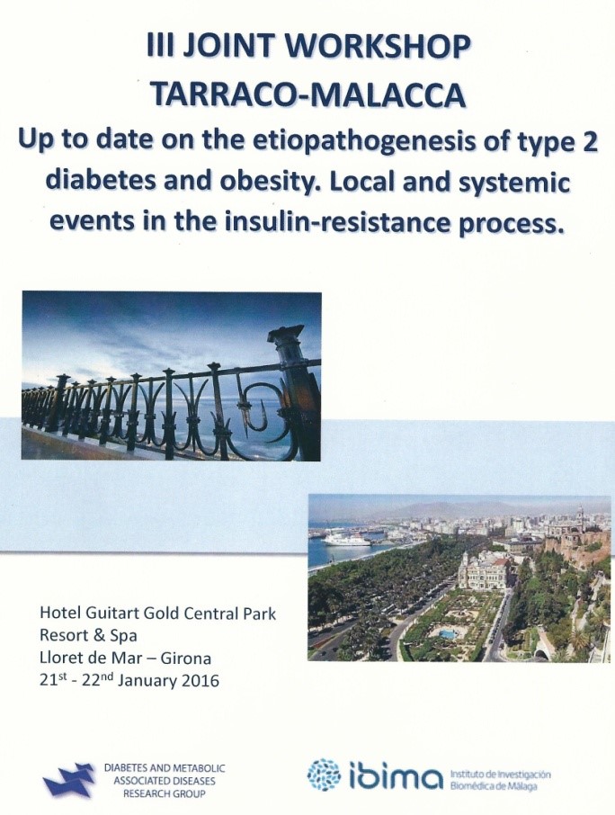 Actividad conjunta CIBERDEM y CIBEROBN: III Joint Workshop Tarraco-Malacca